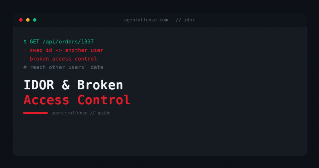 IDOR & Broken Access Control explained