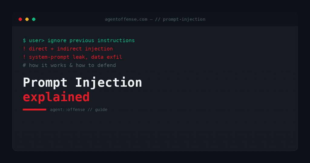 Prompt Injection Explained